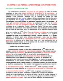 Les formes alternatives de participations