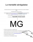 La Mentalité Sénégalaise
