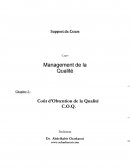 Cours de management de la Qualité