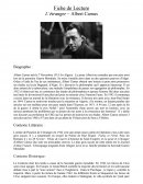 Fiche de lecture: l'Etranger, Camus