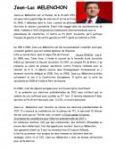 Biographie de Mélenchon