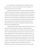 L'argumentation indirecte- Introduction et première partie