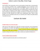 Analyse, scène 3, acte II, Ruy Blas