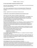 Cours COM5000 - Module 2 - Semaine 2 - Résumé