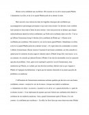 Dissertation phèdre et Oenone