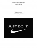 Nike, corporate strategy management