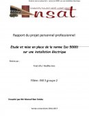 Projet personnel professionnel