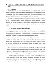 Rapport De Voyage D Etude Rapport De Stage Maherinnyavo