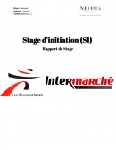 Rapport de stage Intermarché