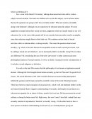 Essay on sexual morality
