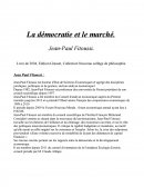 La démocratie de marché, Jean-Paul Fitoussi
