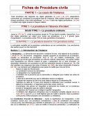 Fiches de procédure civile