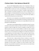 L’Ecriture Sainte - Entre Spinoza et Benoit XVI