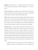 Fiche de lecture Mathieu Caulier, "Les politiques du genre face au conflit. Guerre de la drogue et politiques de genre au Mexique», Journal des anthropologues, vol. 1, n° 136-137, p. 303-324