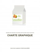 La charte graphique de Bio Smoothies