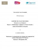 Maintenance et automatisation des échanges inter-applicatifs du système d'information SNCF Réseau.