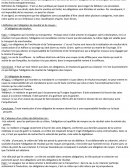 Résumé de droit des contrats