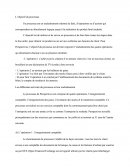 Écrit de stage dans un cabinet comptable