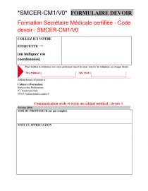 Devoir Formation De Secretaire Medicale Certifiee These Laurie Raepsaet