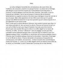 Introduction De Dissertation De Philosophie Sur La Culture Cours Kimyi03
