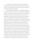 Dissertation : "La Constitution définit-elle le droit administratif?"