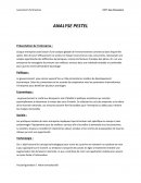 Analyse Pestel de compagnie logistique