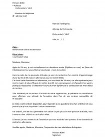 Lettre De Motivation Alternance En Ressources Humaines Lettre Type Floriine