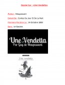 Une Vendetta, Maupassant, Contes du Jour et de la Nuit