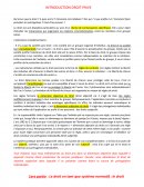 Introduction au droit privé
