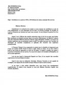 Lettre de motivation, candidature à un poste en CDD ou CDI (hôtesse de caisse, employée libre service)