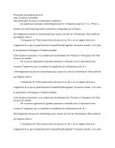Les principales articulations du texte
