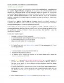 Les faits justificatifs (cause d'irresponsabilité pénale)