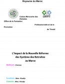 L’Impact de la Nouvelle Réforme des Système des Retraites au Maroc