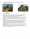 Comparaison entre l'ensileuse automotrice 8000 John Deere et l'ensileuse BIG X de Krone