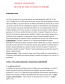 LECTURE ANALYTIQUE Baudelaire (Quand le ciel...)