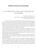 Dissertation de géographie sur la mei d'Aral