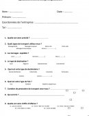 Questionnaire de prospection