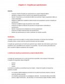 Enquête par questionnaire