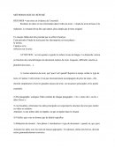 MÉTHODOLOGIE DU RÉSUMÉ