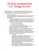 Droit constitutionnel : fichage du livre