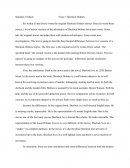 Essay 1 Sherlock Holmes