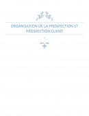GRCF C1, organisation de la prospection et prospection client