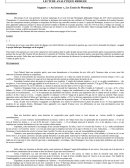 Méthodologie de la Lecture Analytique - Démonstration - Texte de Montaigne