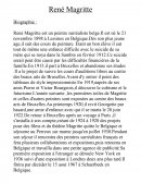Biographie de René Magritte