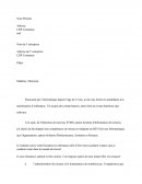 Lettre de motivation alternance informatique