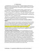 Le Multilatéralisme dans le droit international