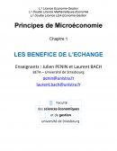 Chapitre 1 : les bénéfices de l'échange