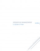 Analyse du groupe La Poste