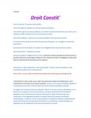 Définitions de droit constitutionnel
