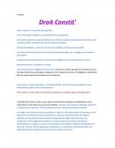 Définitions de droit constitutionnel